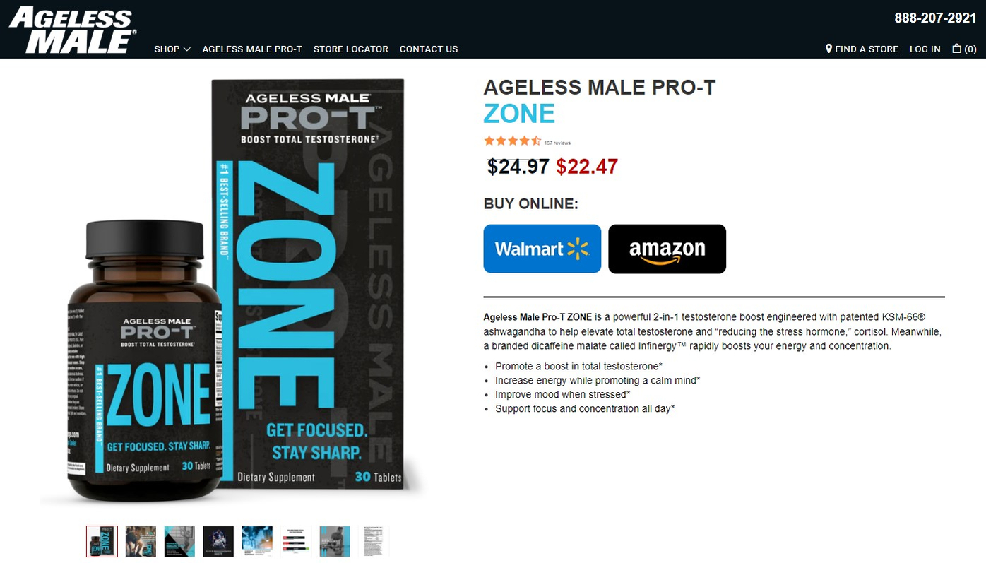 Ageless Male Product Page-1